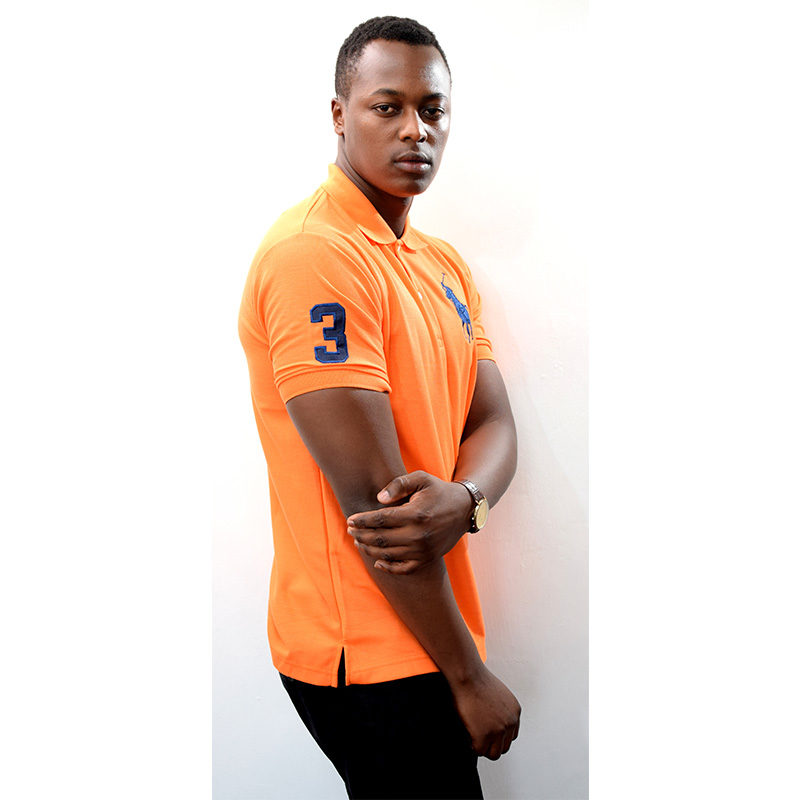 Orange Polo Ralph Lauren Shirt